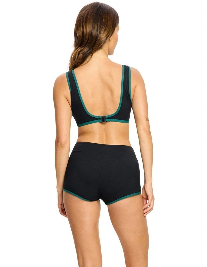 Swimwear Scoop Bikini Top in Black Orchid image 4