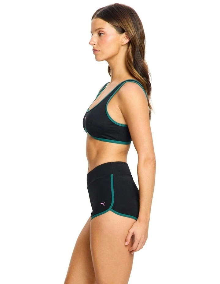 Short Super Absorbency Swimwear in Black Orchid image 2