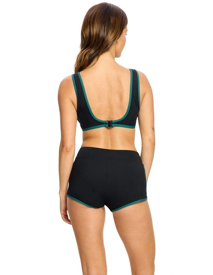 Short Super Absorbency Swimwear in Black Orchid image 3