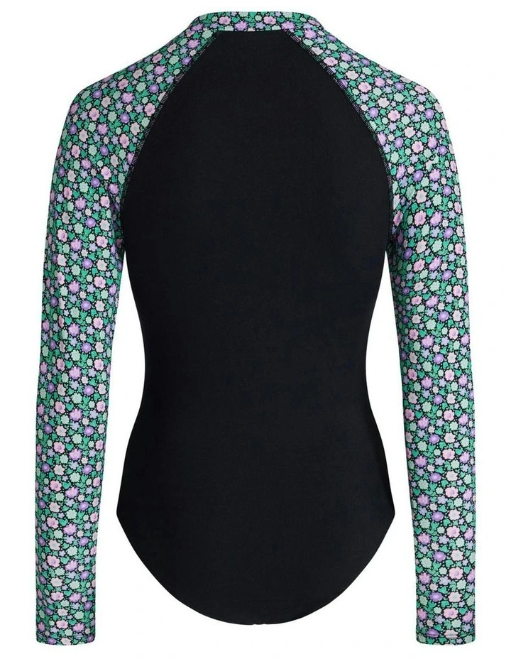 Teen Swimwear Paddlesuit Super Absorbency Luna Blossom in Black image 6