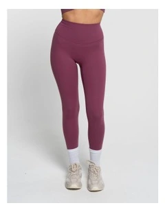 Staple Full Length Legging 2.0 in Merlot