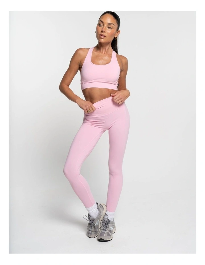 Staple Full Length Legging 2.0 in Baby Pink image 4