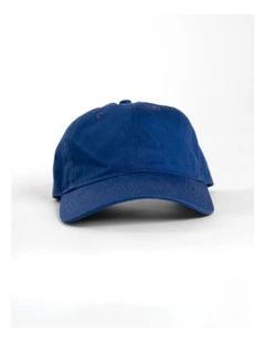 Core Cap in Solid Blue