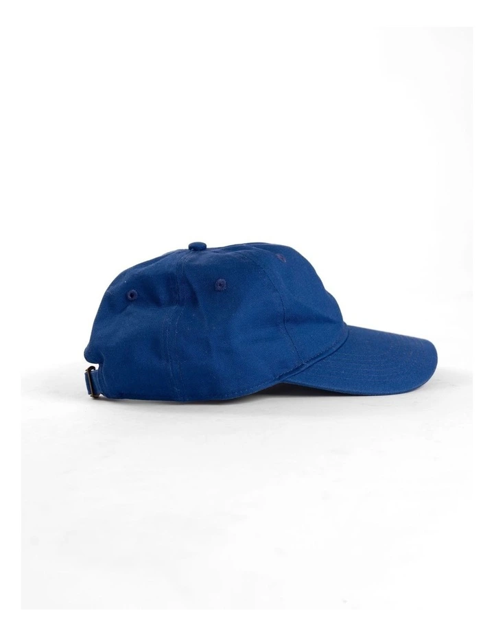 Core Cap in Solid Blue image 3