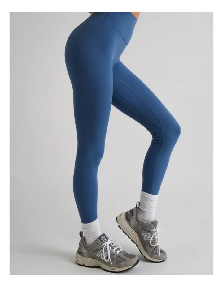 Not Your Basic Leggings in Slate Blue image 5