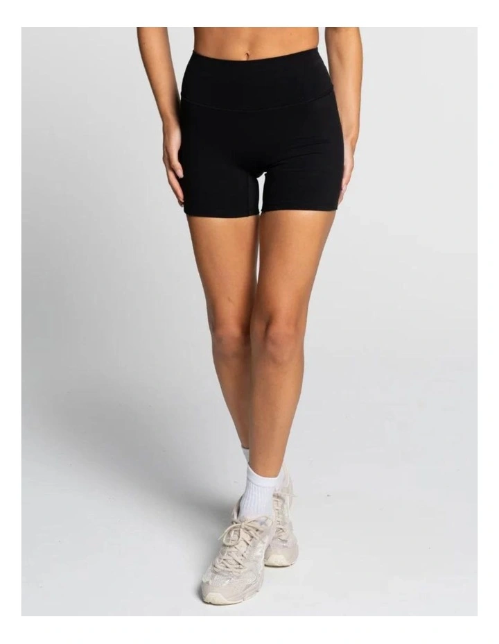 Not Your Basic Shorts in Onyx (Invisible Scrunch) image 4