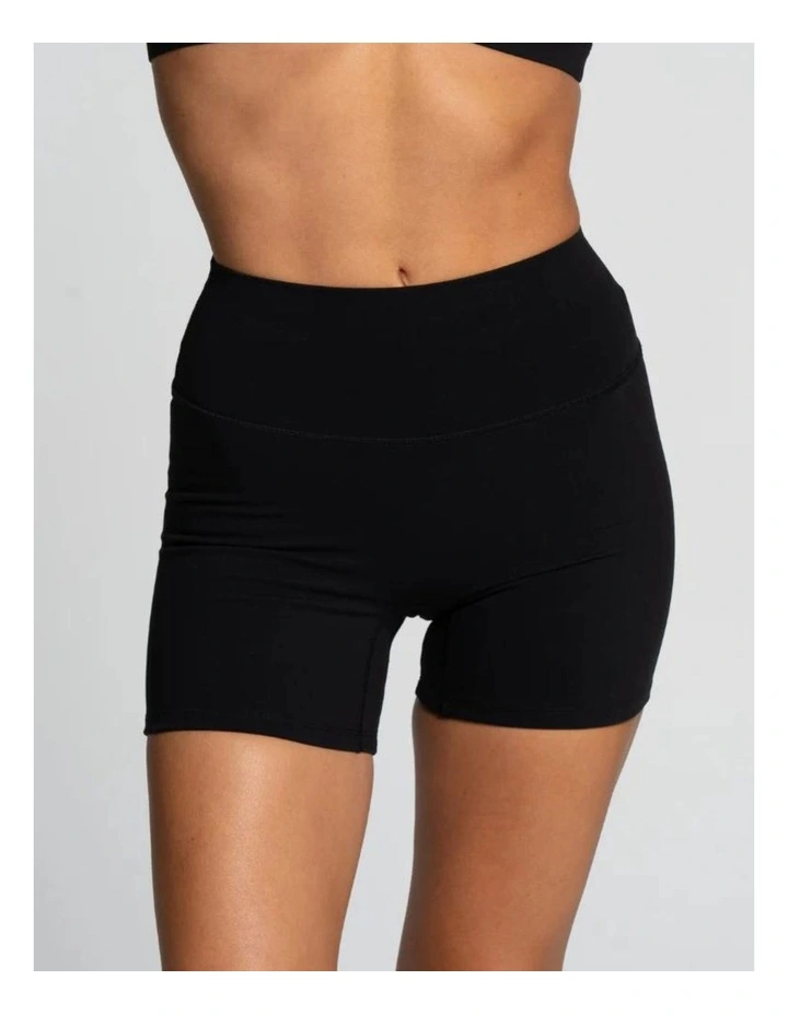 Not Your Basic Shorts in Onyx (Invisible Scrunch) image 5