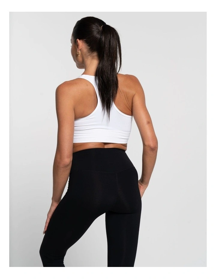 Racer Crop Top in Arctic image 2