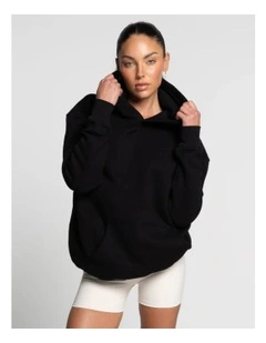 Unisex Oversized Hoodie in Onyx