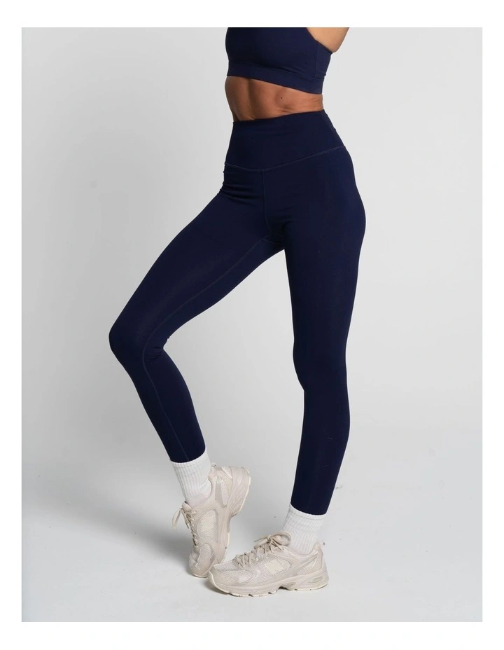 Staple Full Length Legging in Marine image 3