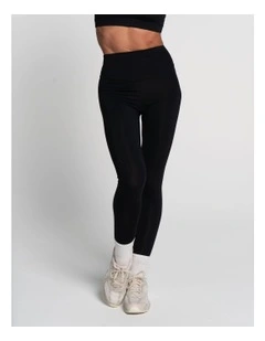Staple Full Length Leggings in Onyx