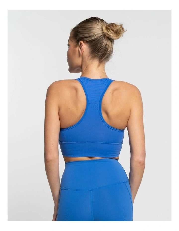Classic Crop Top in Electric Blue image 2