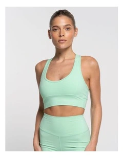 Classic Crop Top in Neo Mint
