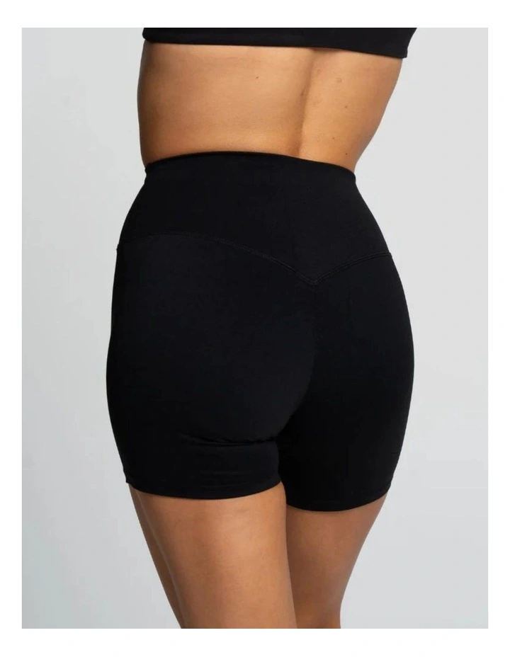 Not Your Basic Shorts in Onyx (Invisible Scrunch) image 2