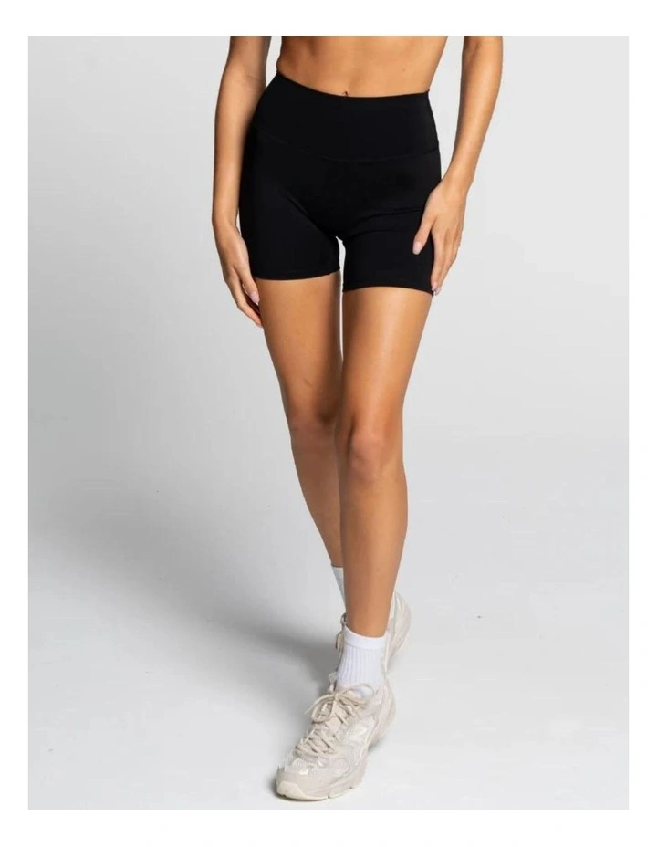 Not Your Basic Shorts in Onyx (Invisible Scrunch) image 4
