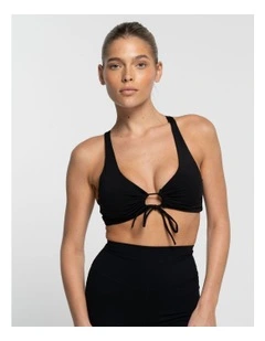 Look At Me Crop Top in Onyx