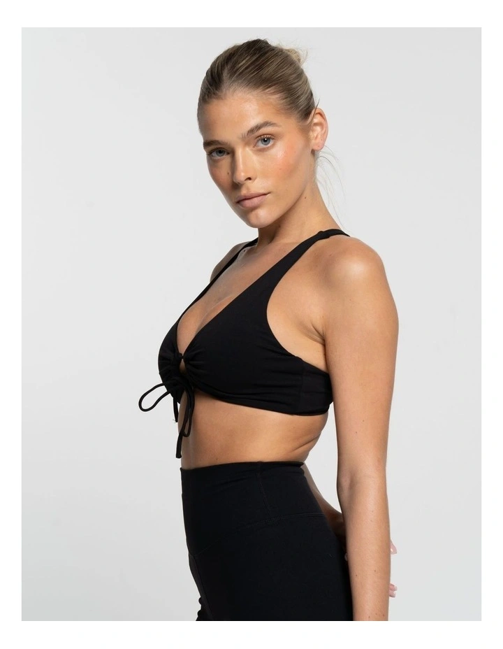 Look At Me Crop Top in Onyx image 3