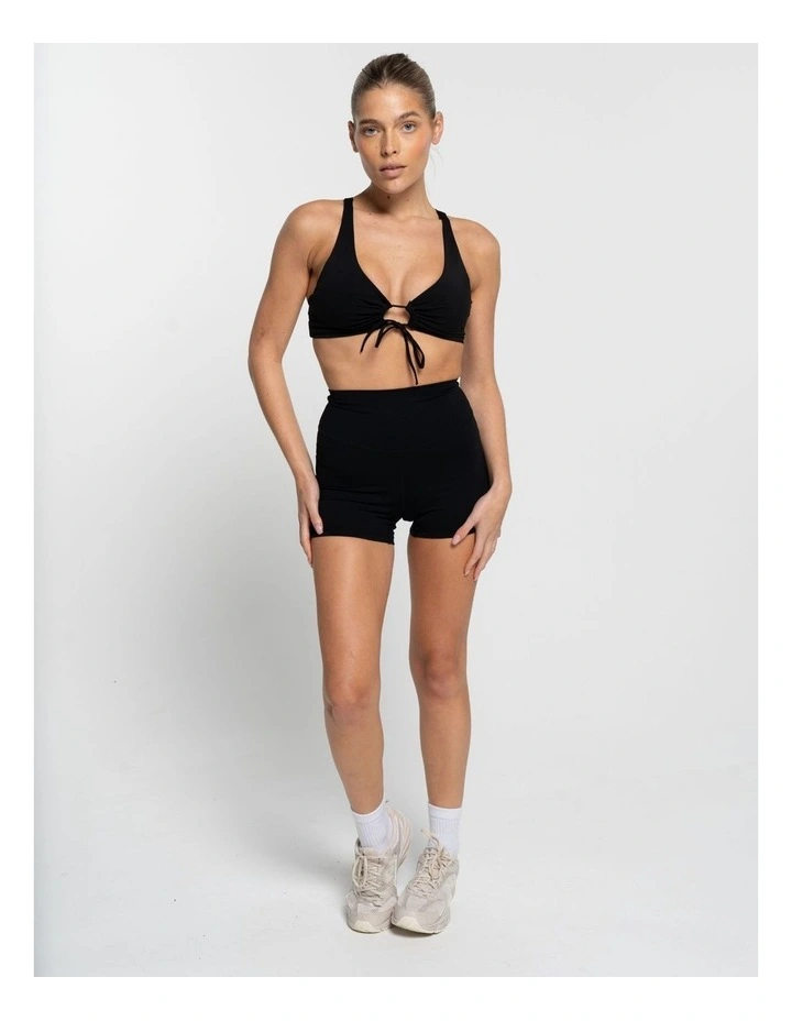 Look At Me Crop Top in Onyx image 4