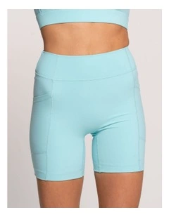Nalu Bike Shorts in Blue