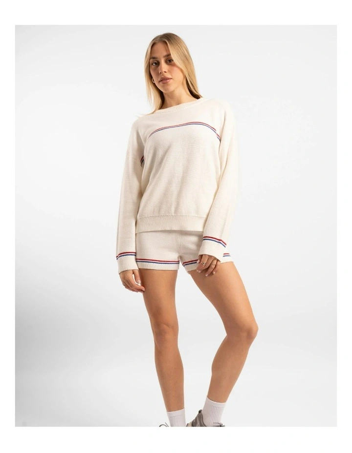 Olympia Knit Jumper in Off-White image 2