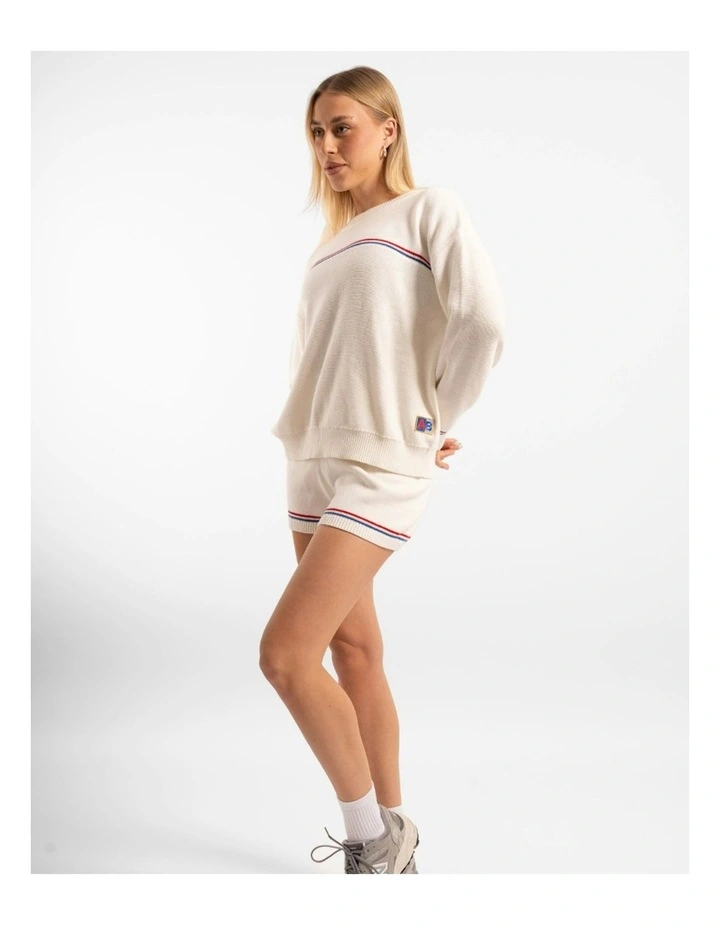 Olympia Knit Jumper in Off-White image 3