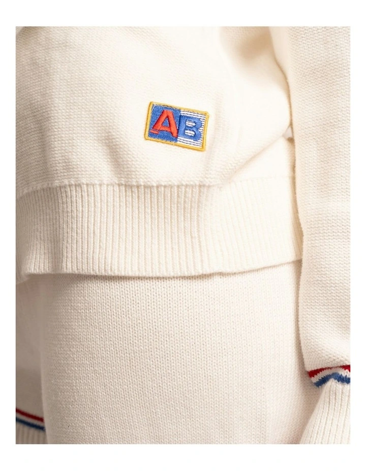 Olympia Knit Jumper in Off-White image 5