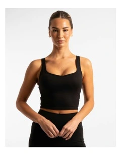 Contour Tank in Black
