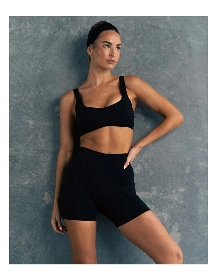 Not Your Basic Pocket Short in Black image 6