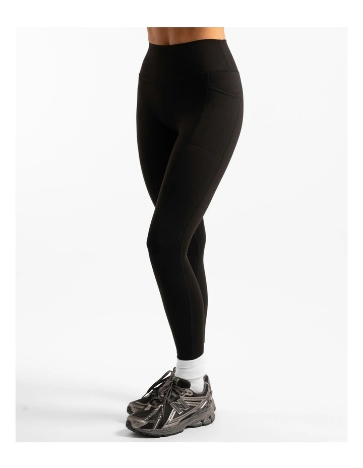 Not Your Basic Pocket Legging in Black image 4