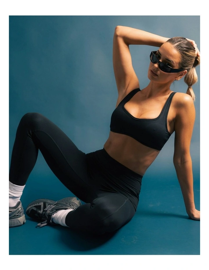Not Your Basic Pocket Legging in Black image 5