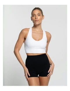Classic Crop in White