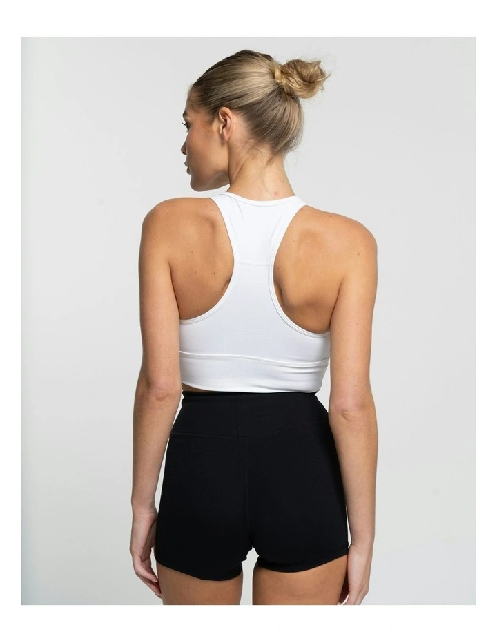 Classic Crop in White image 2