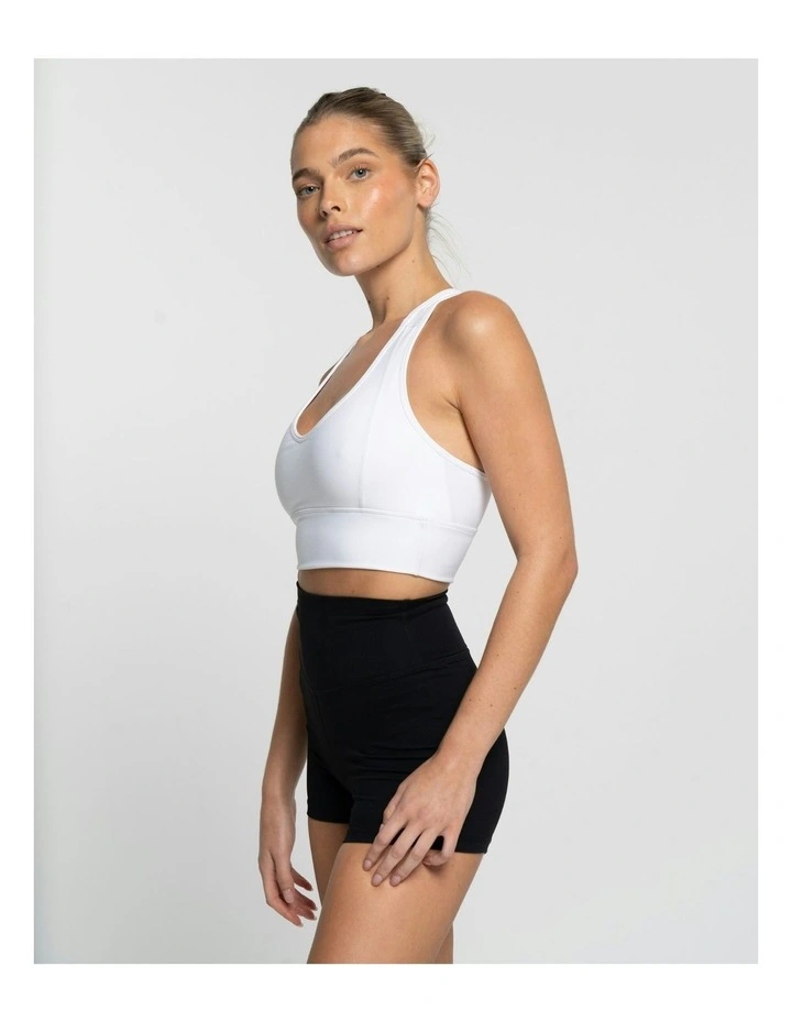 Classic Crop in White image 3