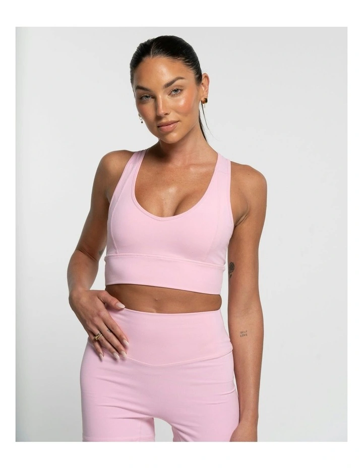 Classic Crop in Baby Pink image 1