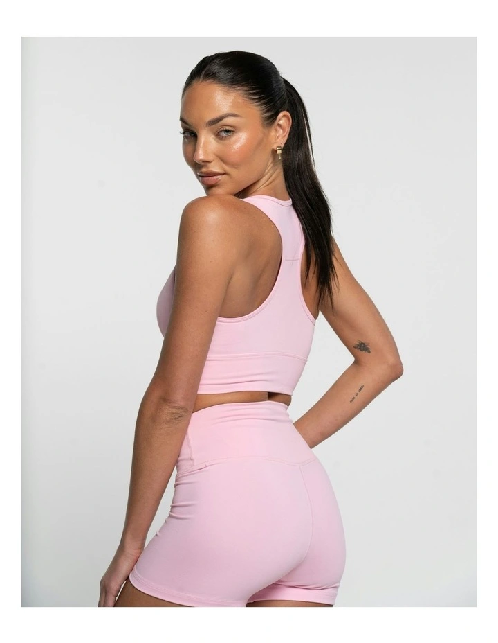 Classic Crop in Baby Pink image 2