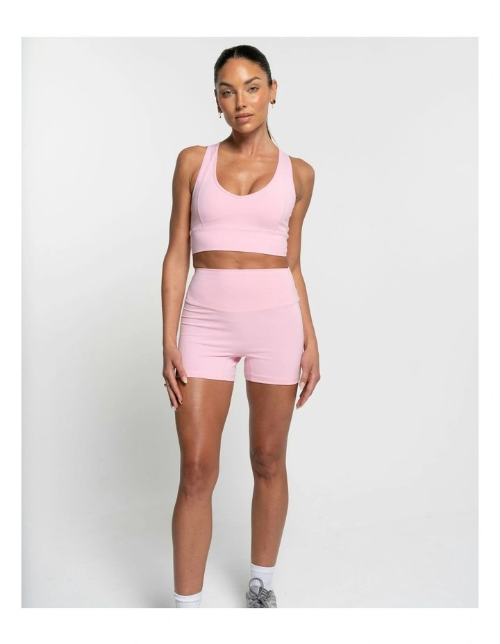Classic Crop in Baby Pink image 4