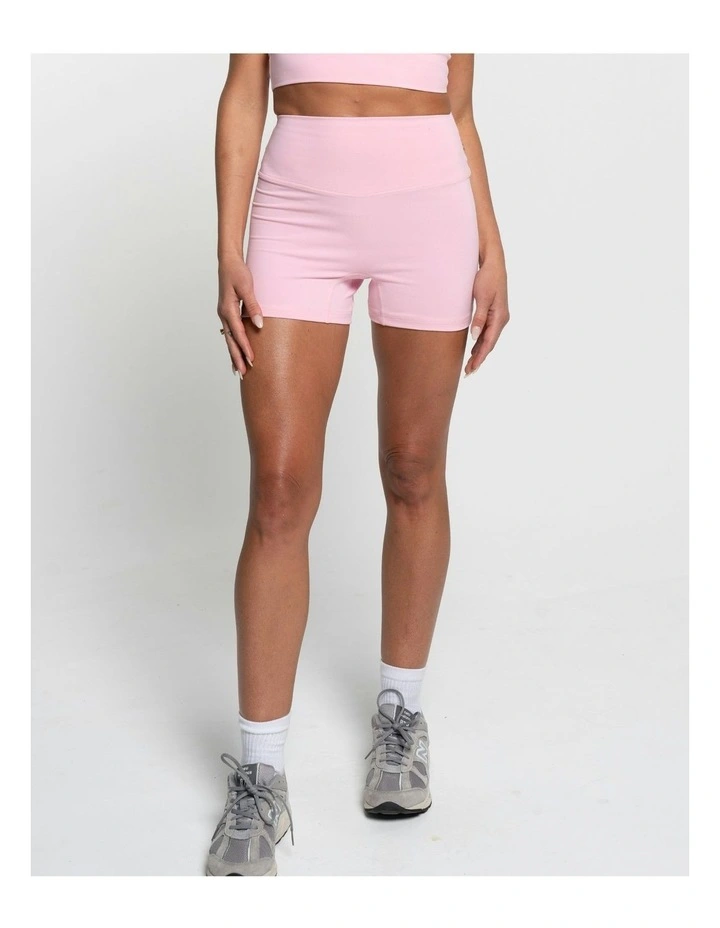 High Rise Shorts 2.0 in Baby Pink image 6
