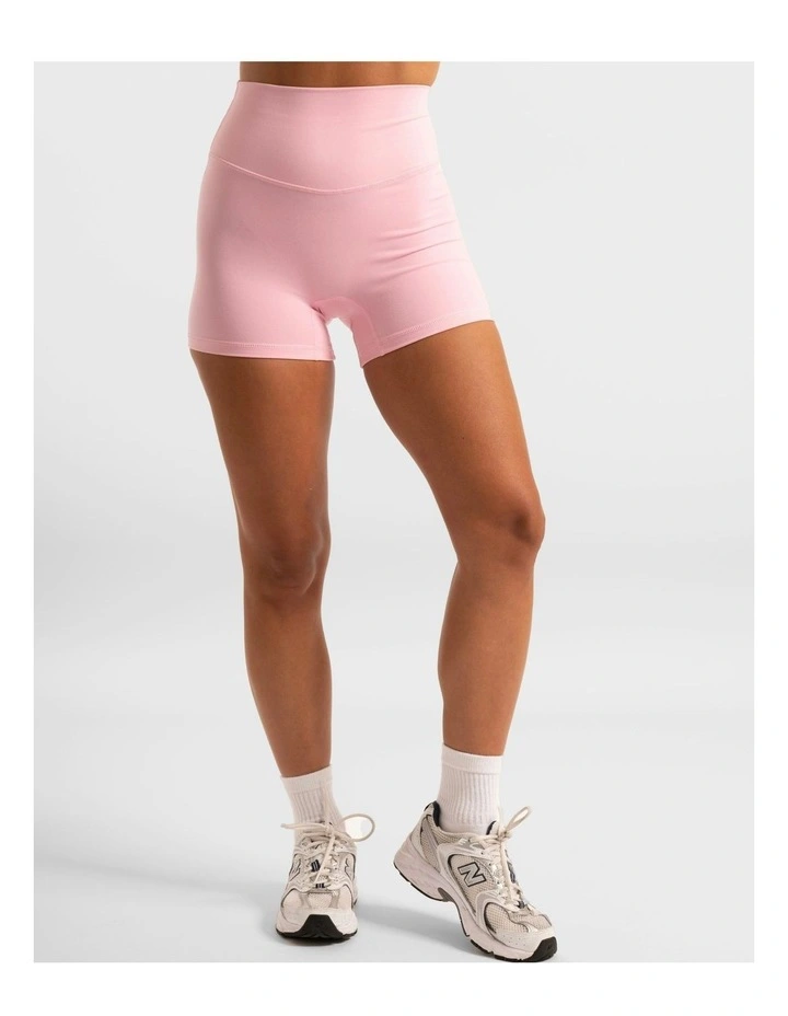 High Rise Shorts 2.0 in Baby Pink image 7