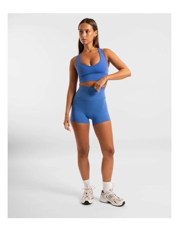 High Rise Shorts 2.0 in Electric Blue image 4