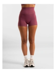 High Rise Short 2.0 in Merlot