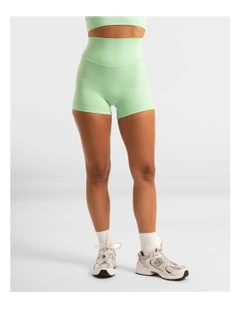 High Rise Shorts 2.0 in Neo Mint