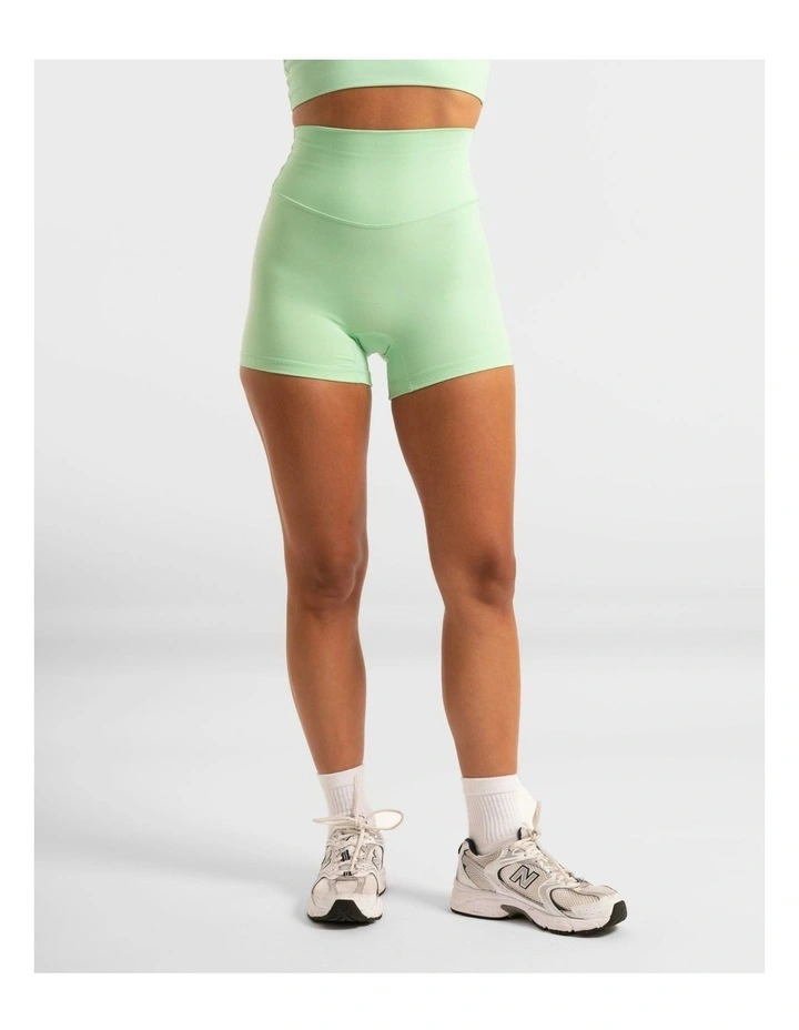 High Rise Shorts 2.0 in Neo Mint image 1