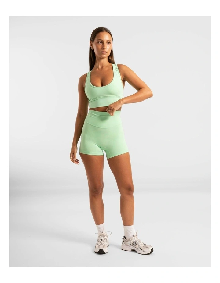 High Rise Shorts 2.0 in Neo Mint image 4