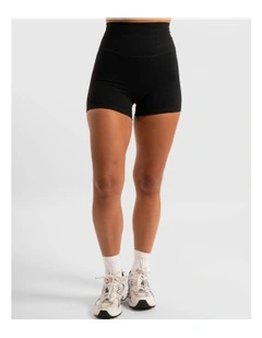 High Rise Short 2.0 in Onyx