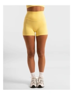 High Rise Short 2.0 in Yellow