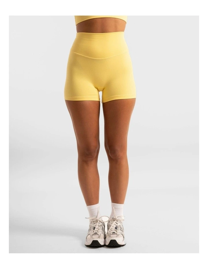 High Rise Short 2.0 in Yellow image 1