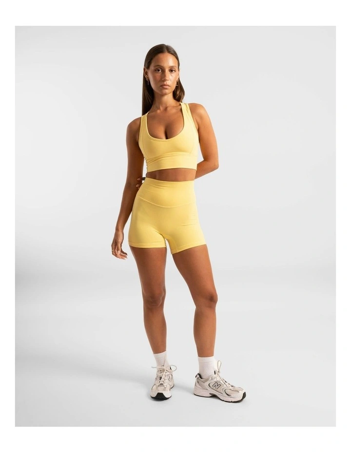 High Rise Short 2.0 in Yellow image 4