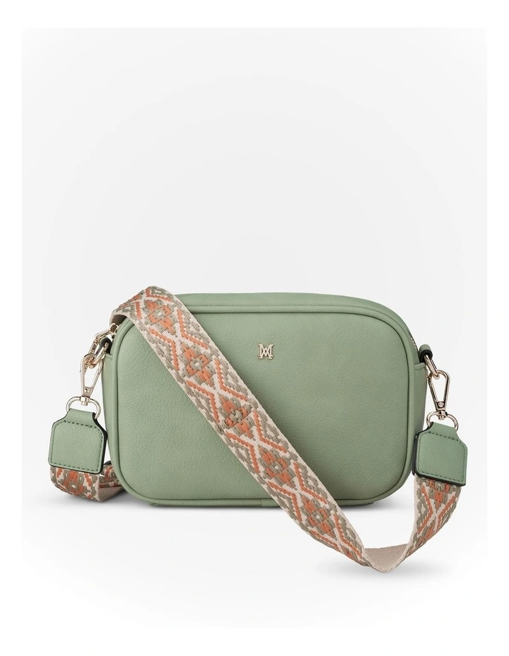 Monica Crossbody Bag & 3 Straps in Green image 3
