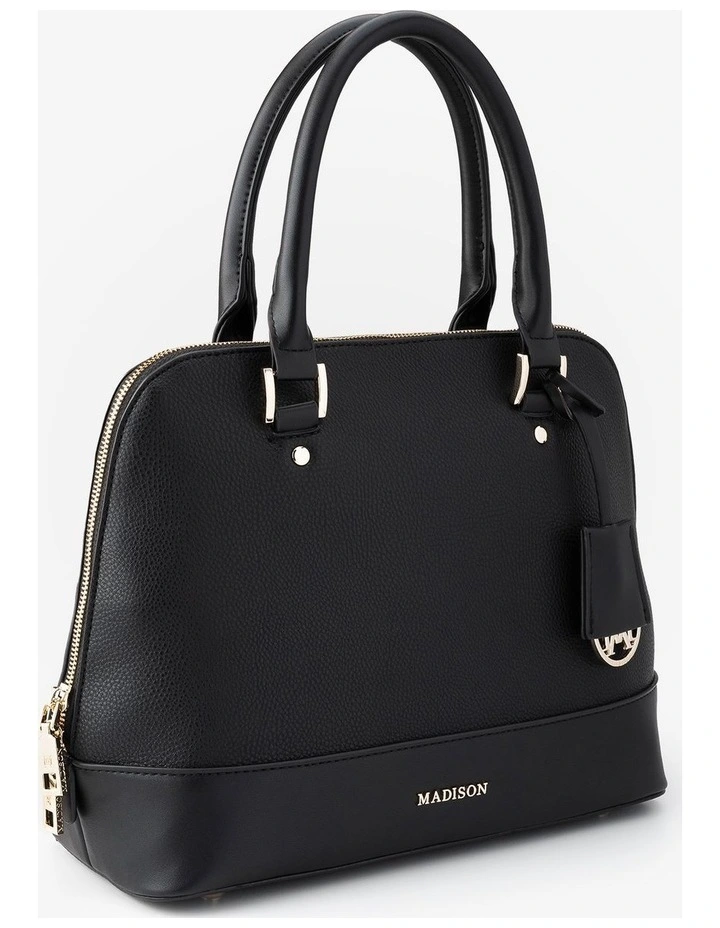 Grace Satchel, Wallet & Mini Coinpurse Giftbox in Black image 7