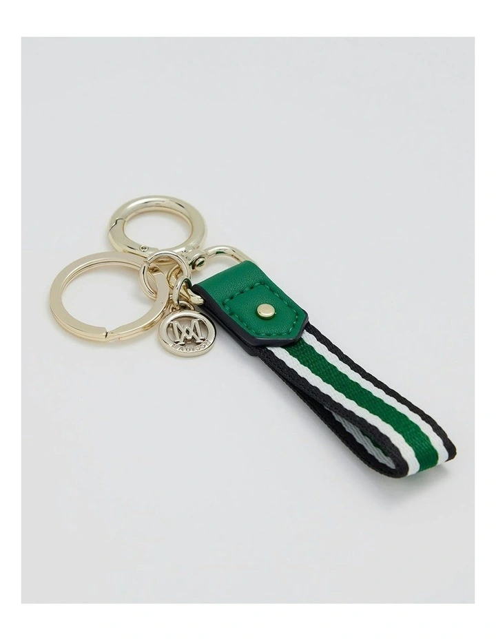 Stripe Keychain & Cardholder Wallet Giftbox in Green image 4